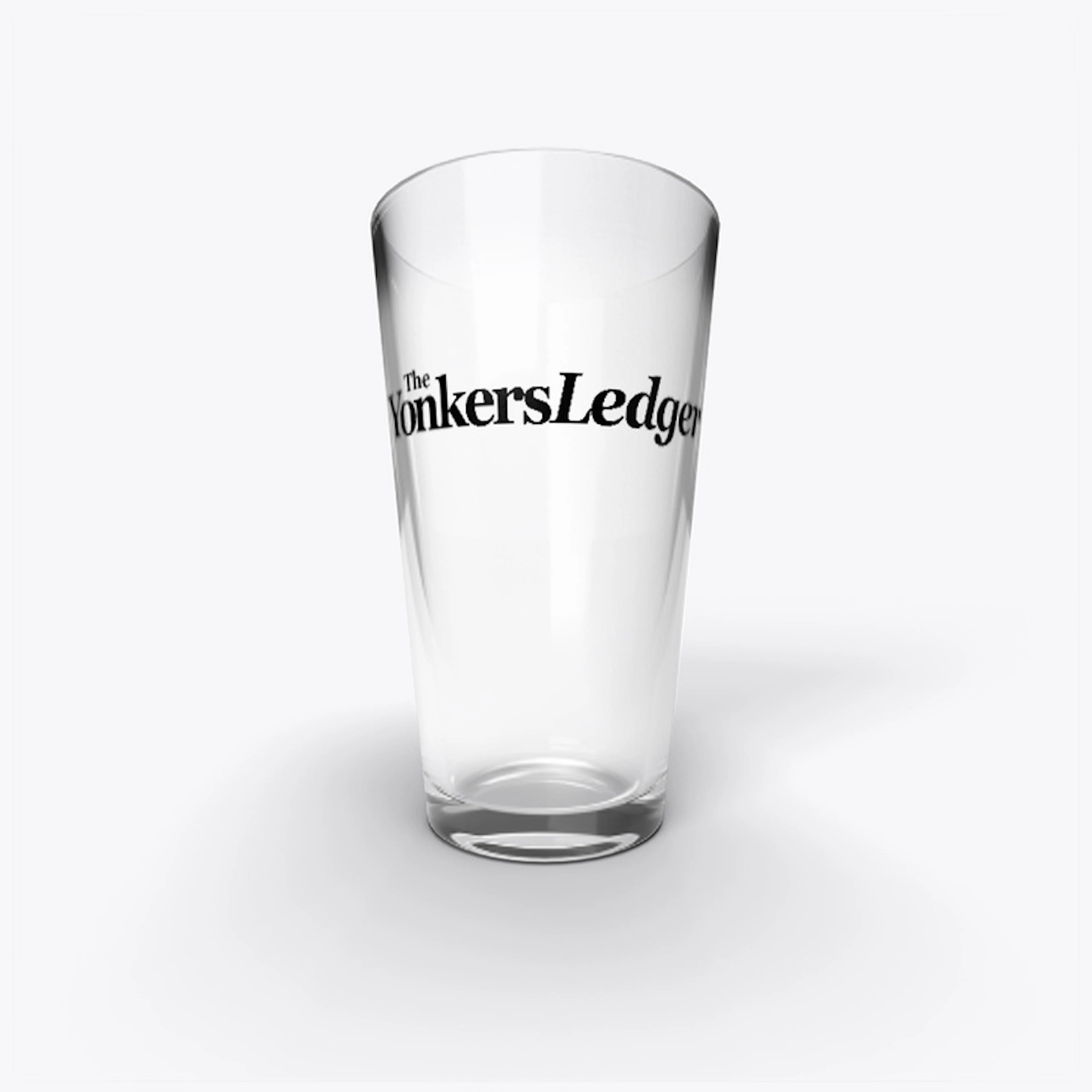 The Yonkers Ledger Pint Glass