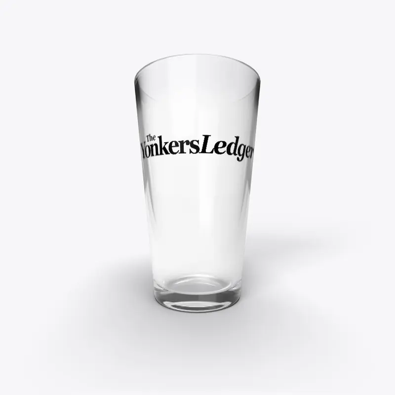 The Yonkers Ledger Pint Glass